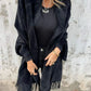 🥰Women's Long Sleeve Casual Tassel Shawl Coat