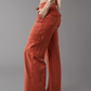 💥LAST DAY SALE 49% OFF!!🎁Linen-Blend Wide-Leg Cargo Pant