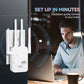 1200Mbps Dual Band (5GHz/2.4GHz) WiFi Signal Booster Extender📶