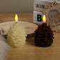 ⛄Christmas Special Sale🔥Flameless Pinecone Candles Battery Operated