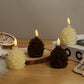 ⛄Christmas Special Sale🔥Flameless Pinecone Candles Battery Operated