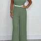 Women's Wavey Trim Spaghetti Strap Jumpsuit