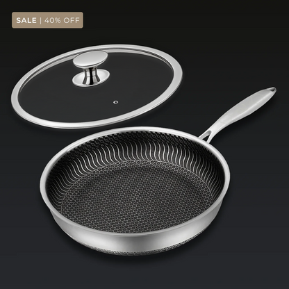 🔥LAST DAY SALE 50% OFF!!🍳Premium Non-Stick Pan with Lid