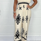 Gorgeous printed bardot smocked jumpsuit