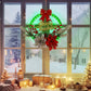 🎅Christmas gift:🎁 Christmas Luminous Garland Door Hanging