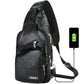 Exquisite Gift - Men's Multifunctional High Quality Leather Chest Bag