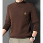 Men's Thickened Mock Neck Warm Solid Sweatshirt（50% OFF）