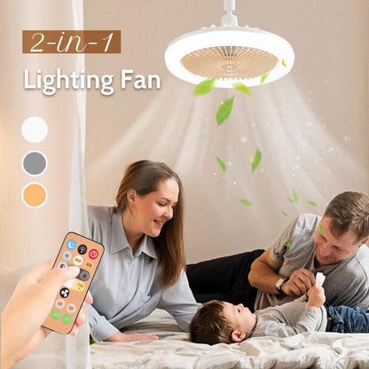 🌸LAST DAY PROMOTION - 50%OFF🌸Remote Control Aromatherapy Ceiling Fan with Light
