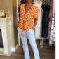 💖Short-Sleeved V-Neck Printed Casual Top