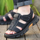 🏖️Summer Men's Breathable Leather Sandals👣