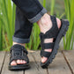 🏖️Summer Men's Breathable Leather Sandals👣