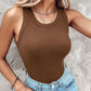 💖Ribbed Stretchy Tank Top with Shelf Bra
