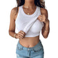 💖Ribbed Stretchy Tank Top with Shelf Bra