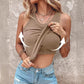 💖Ribbed Stretchy Tank Top with Shelf Bra