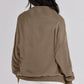 🔥Last Day Sale 49%🔥Women's Slit Mock Neck Oversized Sweatshirt