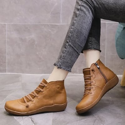 Casual Plain All Season Comfortable Arch Support Boots