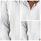 Women's Casual Long Sleeve Half-Zip Hooded Sweatshirt