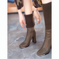 ✨HOT SALE 49% - Fashion Stretch Knitted High Chunky Heel Boots for Women