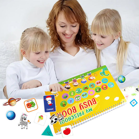 Preschool Educational Busy Book for Toddlers