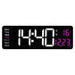 ⚡13" Large Digital Clock with Temperature, Date, Auto DST, Night Light, Auto Brightness Dimmer