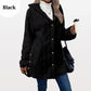 2024 New Arrival- 49% OFF🔥Women's Warm Diamond Pattern Hooded Jacket