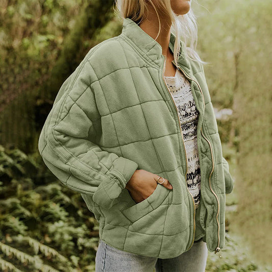 🎀New Arrivals - Women’s Zip-Up Quilted Jacket