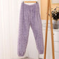 Best Gift! Women’s Thermal and Comfortable Faux Plush Pants Pajamas