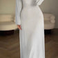 🥰 limited-time offer price 🥰Long Sleeve Split Loose Casual Dress