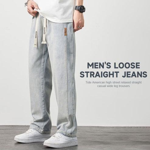 🎅Christmas Pre-Sale🎁Men's Loose Straight Jeans