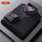 Fake Two Pieces Knitted Pullover