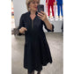 🍂Fall Specials🍂Women's Black V-Neck Dress