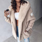 🌷Limited Time 50% OFF💞Women's Soft Fuzzy Hooded Jacket with Pockets