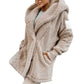 🌷Limited Time 50% OFF💞Women's Soft Fuzzy Hooded Jacket with Pockets