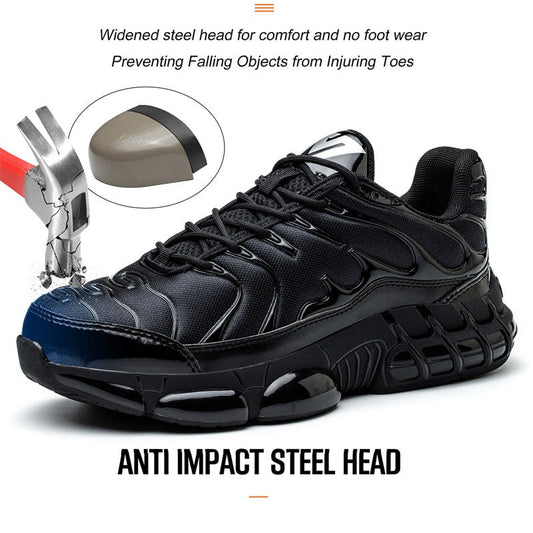 🔥Hot Sale 49% Off🔥Lightweight Indestructible Non-Slip Steel-Toe Shoes