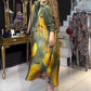 ✨Get 49% off💖 Luxurious European-Inspired Lapel Gradient Print Loose Dress 👗✨🍂