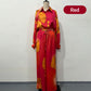 💥Limit Time 50% OFF💥Women’s Elegant Print Two-Piece Set Long Sleeve Top & Pants