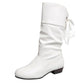 🎁Hot Sale 50% OFF⏳Women's Lace-Up Chunky Heel Mid-Calf Boots
