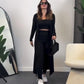 🔥Early Black Friday Sale:32% OFF🔥Women’s Stretch Knitted Tank Top High-waist Leggings and Long Cardigan 3-piece Set