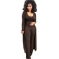 🔥Early Black Friday Sale:32% OFF🔥Women’s Stretch Knitted Tank Top High-waist Leggings and Long Cardigan 3-piece Set