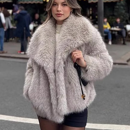 🔥🖤Early Black Friday Sale:50% OFF🔥🔥Winter Pre-Sale Women's Fur Coat