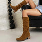 🔥Hot sale🔥 Fashionable Comfortable Knee-High Chunky Heel Boots