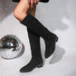 🔥Hot sale🔥 Fashionable Comfortable Knee-High Chunky Heel Boots
