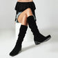 🔥Hot sale🔥 Fashionable Comfortable Knee-High Chunky Heel Boots