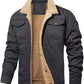 Men's Retro Western Winter Fleece Jacket