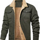 Men's Retro Western Winter Fleece Jacket