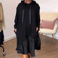 🔥Hot Sale 49% OFF🔥Women’s Trendy Casual Loose Fit Hooded Dress