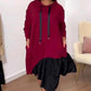 🔥Hot Sale 49% OFF🔥Women’s Trendy Casual Loose Fit Hooded Dress