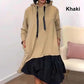 🔥Hot Sale 49% OFF🔥Women’s Trendy Casual Loose Fit Hooded Dress