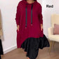 🔥Hot Sale 49% OFF🔥Women’s Trendy Casual Loose Fit Hooded Dress