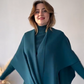 ✨2024 Herfst nieuwe vrouwen effen kleur bodem gebreide batwing sjaal driedelige set🎈
